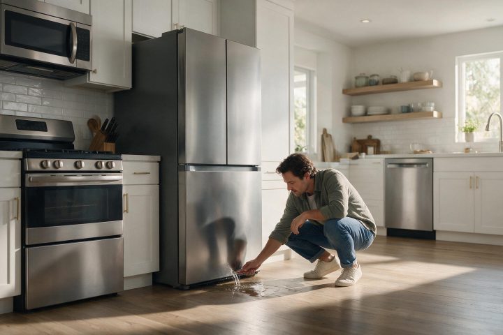 GE Refrigerator Leaking Water: Inside, Underneath or From the Dispenser